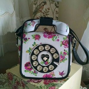 Betsy Johnson Phone Purse. Really Works